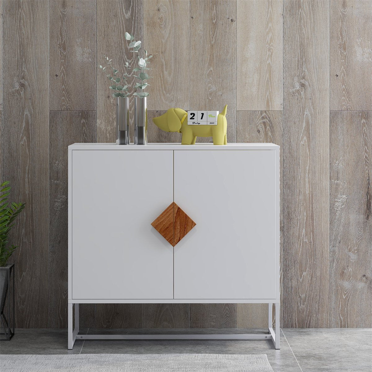 Storage Sideboard Cabinet White New Arrival For Sale