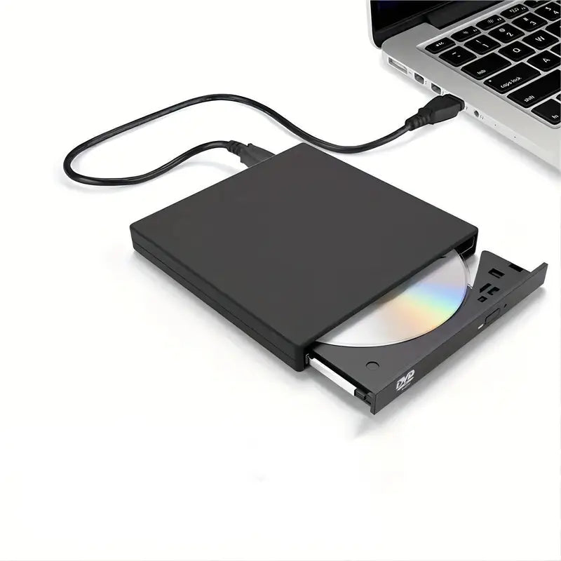 USB 2.0 Slim Protable External CD-RW Drive DVD-RW Burner Writer Player Recommend Sale Online