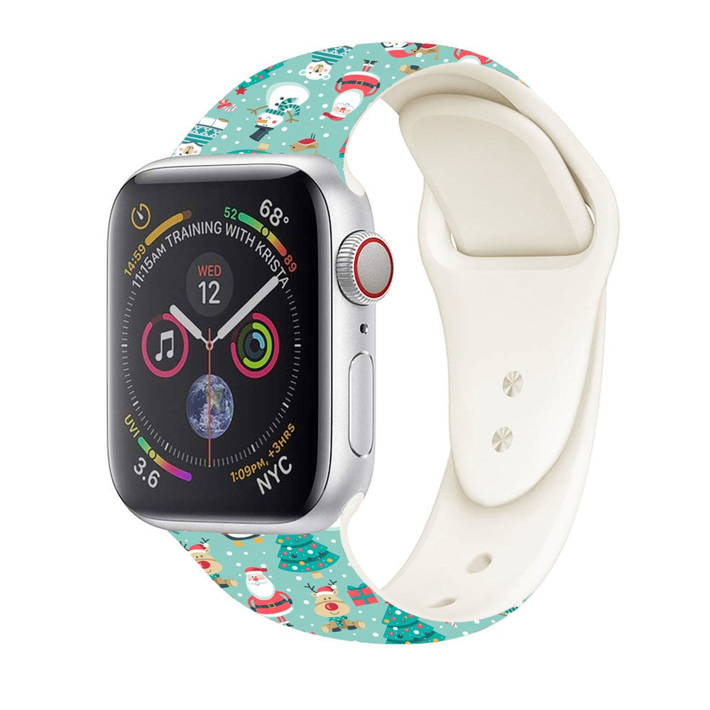 Christmas Silicone Apple Watch Bands Outlet Find Great