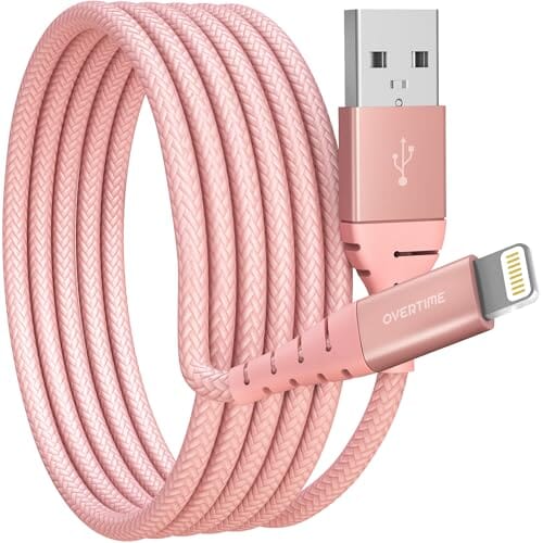 Overtime iPhone MFi Certified 10ft Smart Charging USB A to Lightning Cable Cheap Sale Latest Collections