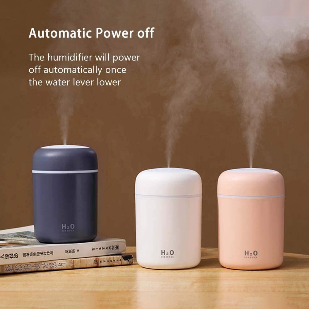 300ml Mini Portable Humidifier Ultra Quiet Aromatherapy Essential Oil Finishline Cheap Online