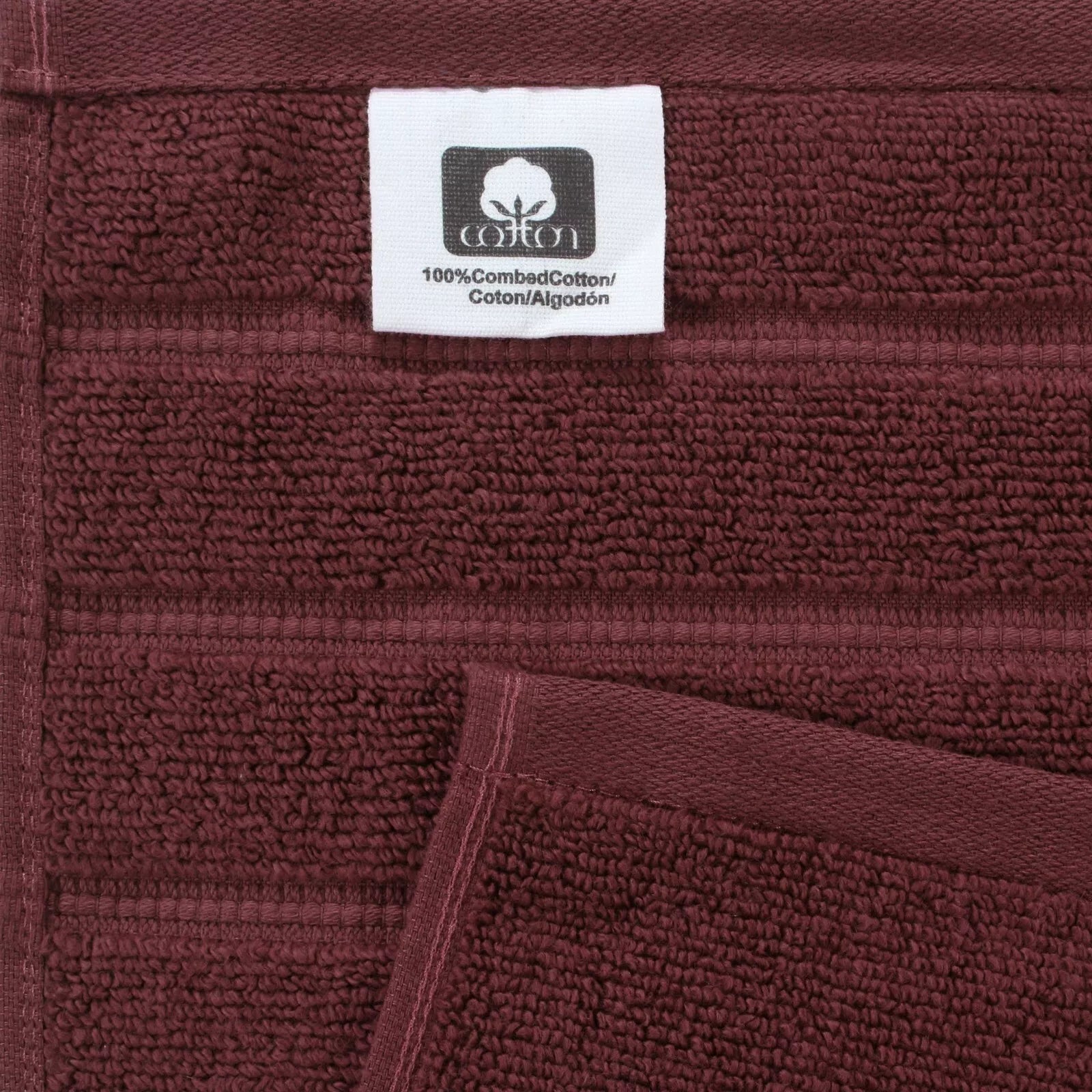 12-Piece Set: Bibb Home Zero Twist Egyptian Cotton Towel Set Free Shipping 2025 Unisex