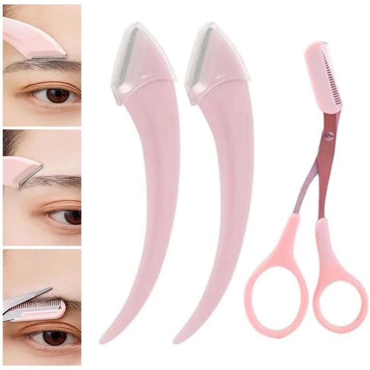 Eyebrow Trimmer Scissors with Comb Affordable Cheap Online