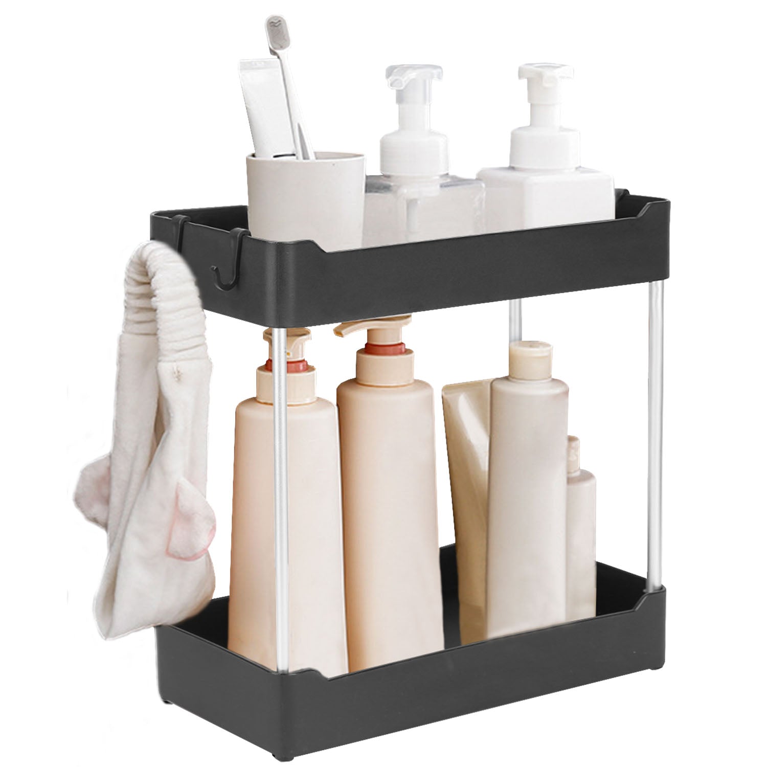 2-Tier Under Sink Shelf Organizer Cheap Sale 100% Guaranteed