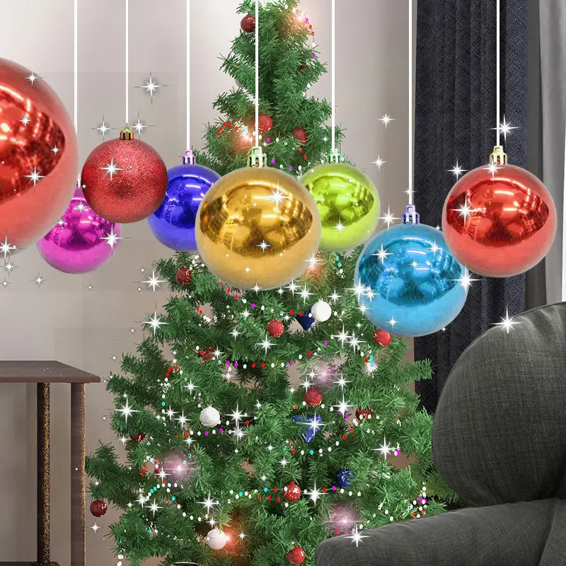 24-Pieces: Sparkling Christmas Balls Buy Cheap Free Shipping