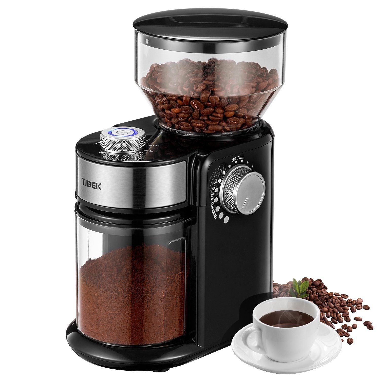 Electric Burr Coffee Grinder with 18 Settings Sale Best Wholesale