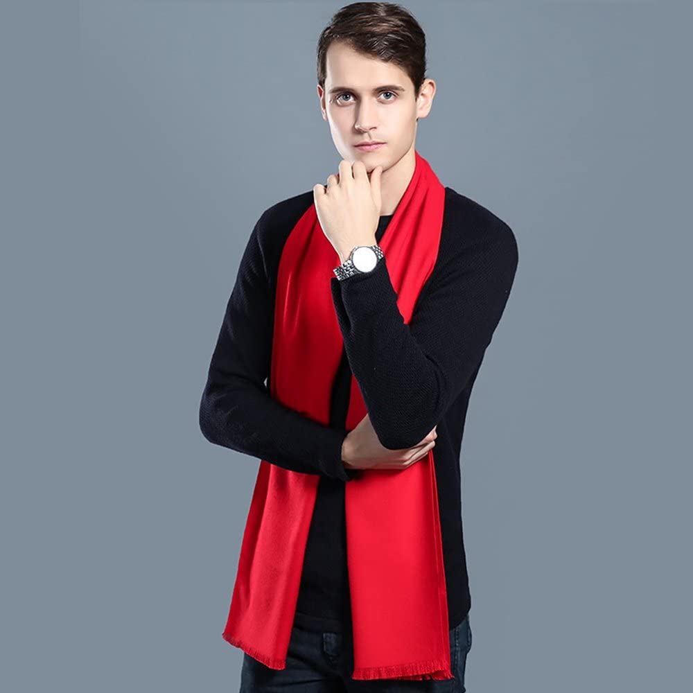 Ohayomi Mens Winter Cashmere Fashion Formal Soft Scarves Outlet Looking For