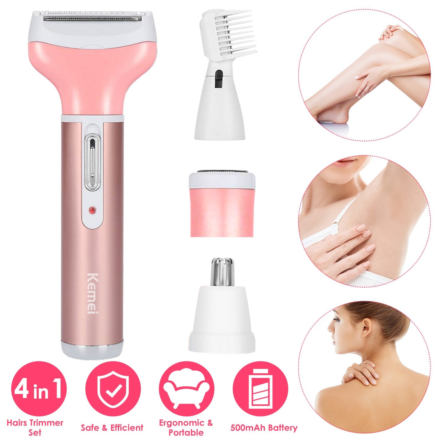 4-in-1 Women Electric Shaver Discount Low Cost