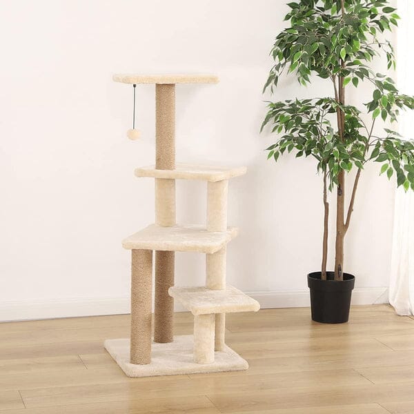 Multi-Platform Cat Condo Tree Tower With Scratching Post Lowest Pice Cheap Pice