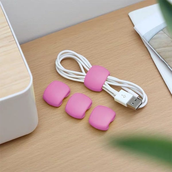 8-Piece: Portable Reusable Cable Clips Organizer Clearance For Nice