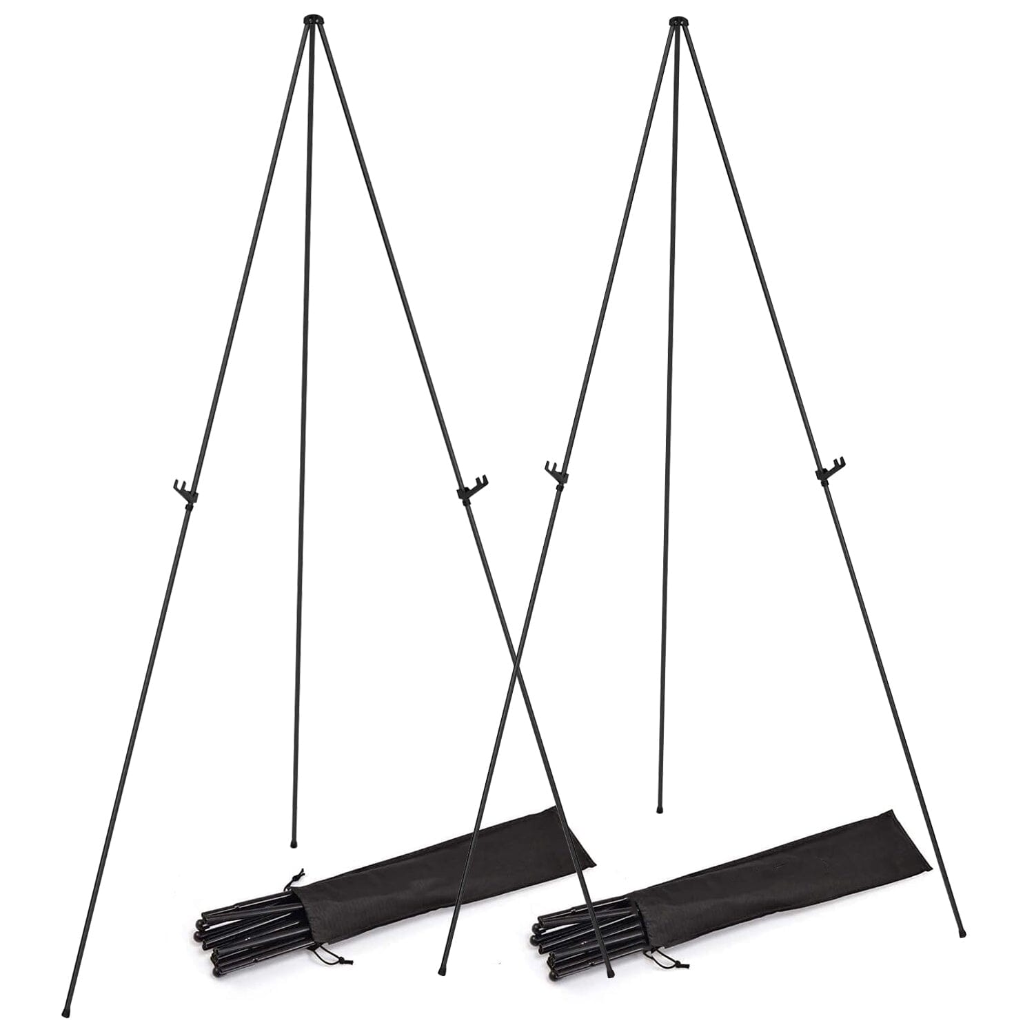 2-Pack: 61 Collapsible A Frame Tripod Easel Iron Alloy Drawing Stand Pick A Best For Sale