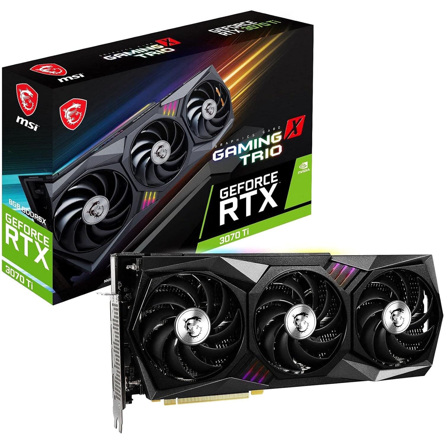 MSI Gaming GeForce RTX 3070 Ti 8GB GDRR6X 256-Bit Graphics Card (Refurbished) Buy Cheap 2025