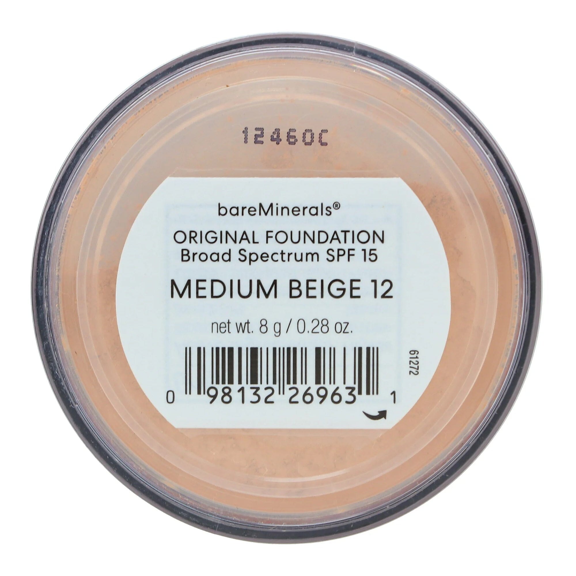 BareMinerals Original Foundation Medium Beige 12 SPF 15 0.28 oz With Credit Card Free Shipping