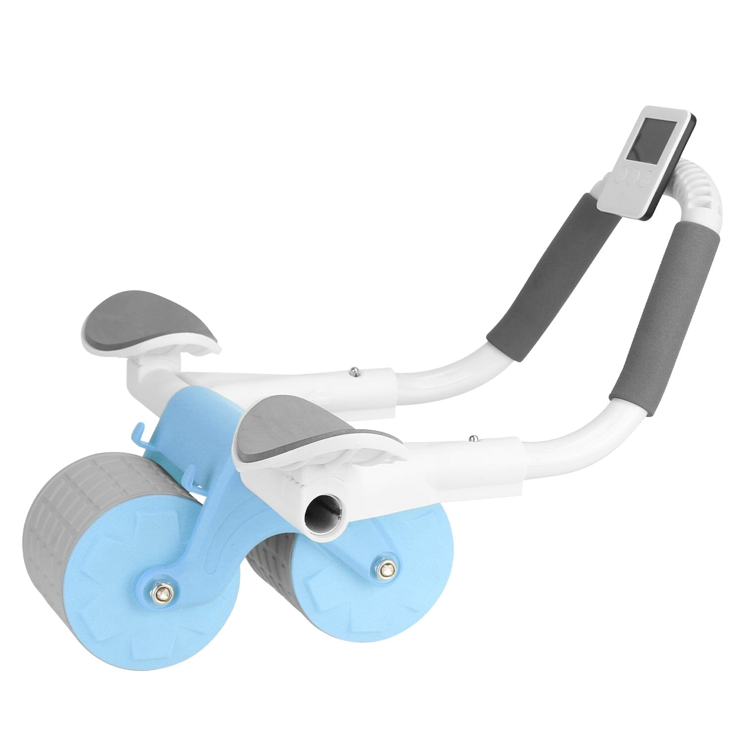 Automatic Rebound Abdominal Wheel Roller for Core Strength with Timer Kneel Pad Discount View