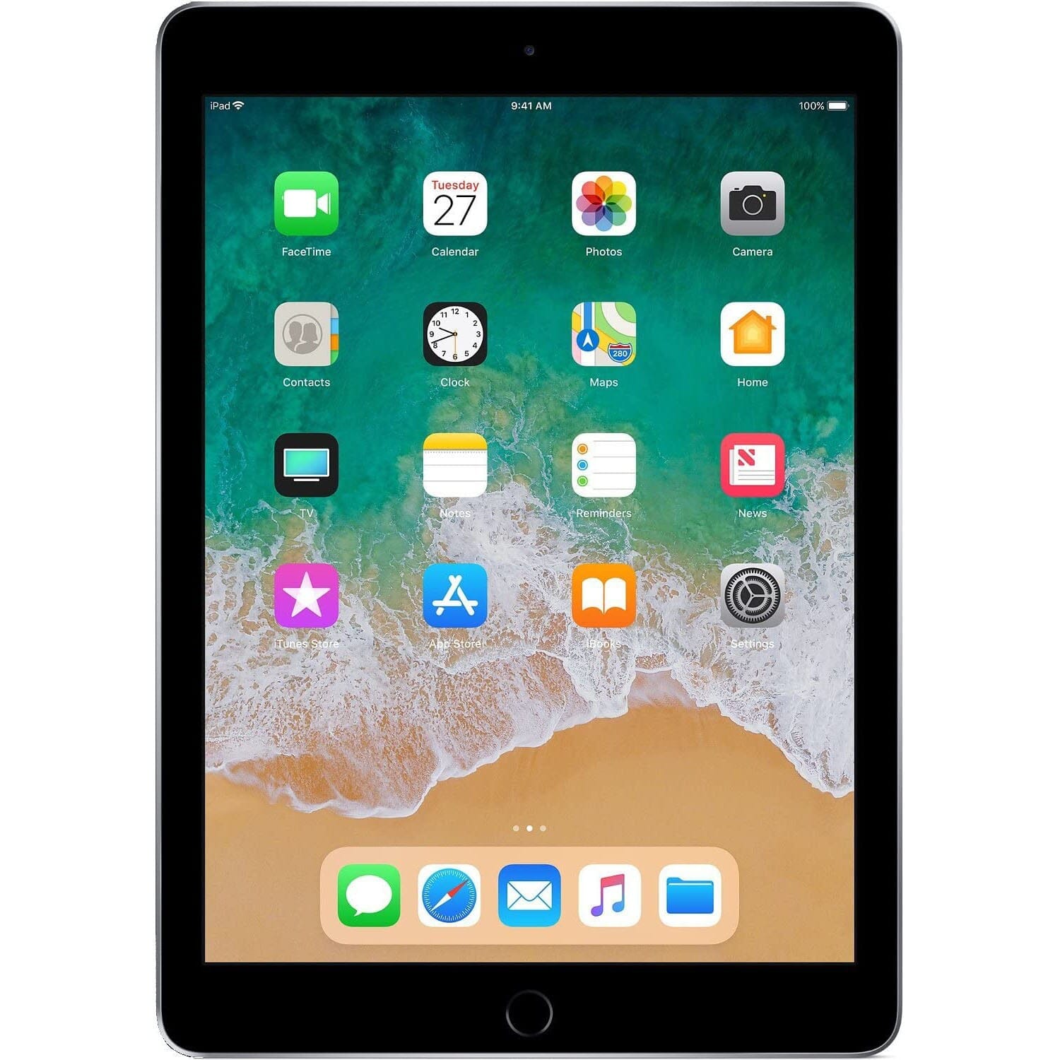 Apple iPad 6th Gen Wi-Fi 128GB Space Gray - (Refurbished) Cheap Sale Finishline