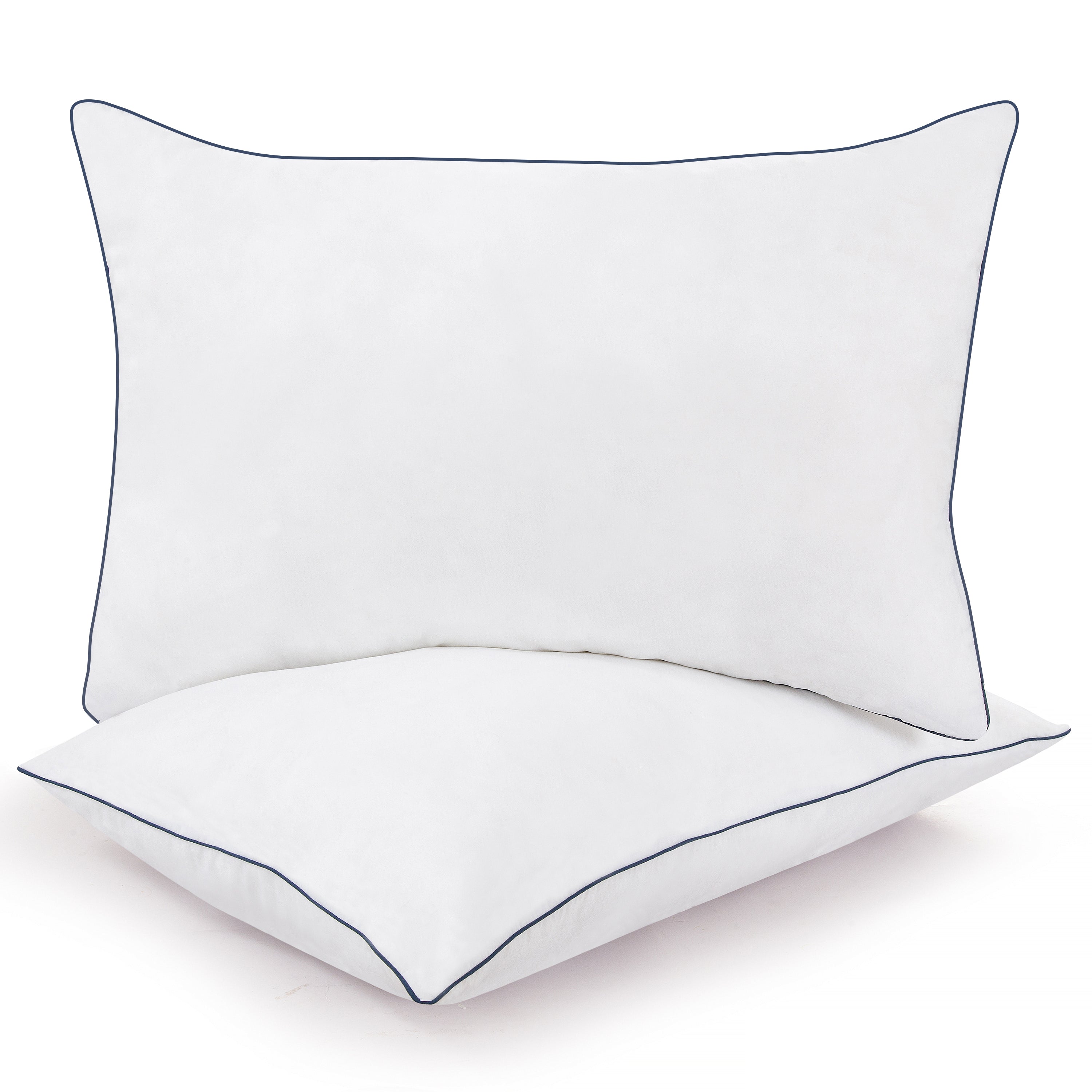 2-Pack: Royale Linens  Gusseted Pillows Soft Hotel Quality Perfect