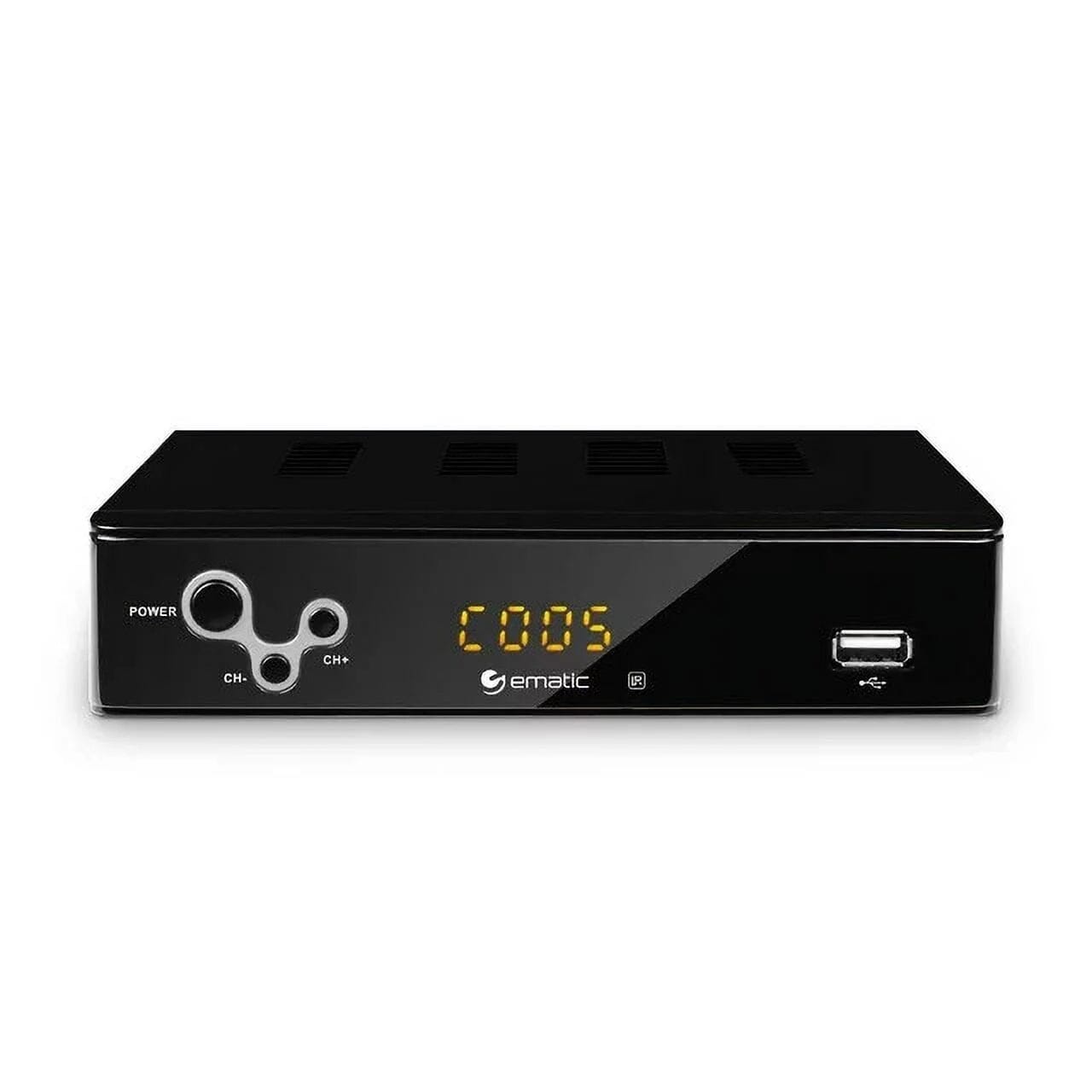 Ematic AT103B Digital Converter Box with LED Display and Recording Capabilities (Refurbished) High Quality Buy Online