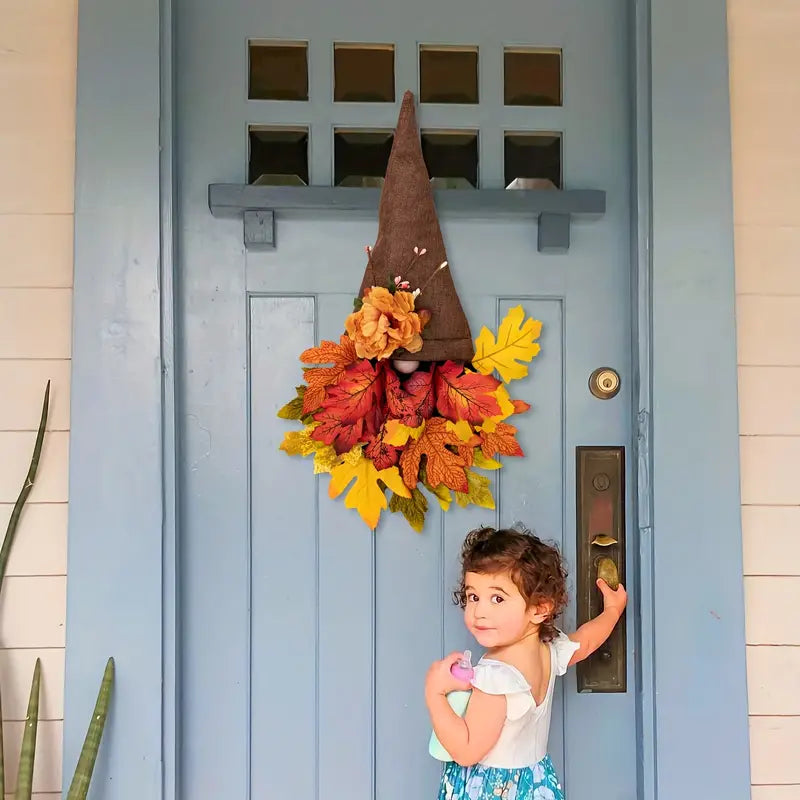 Maple Gnome Front Door Hanging Decorations 2025 Unisex