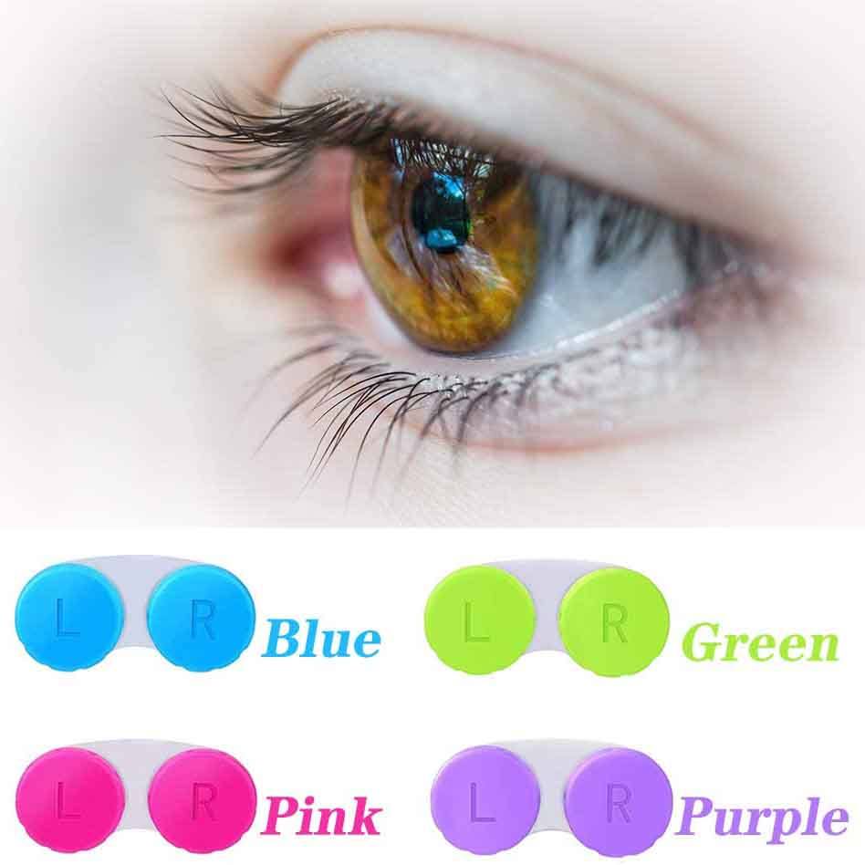 12-Pack: Colourful Contact Lens Case Box Holder Best Seller