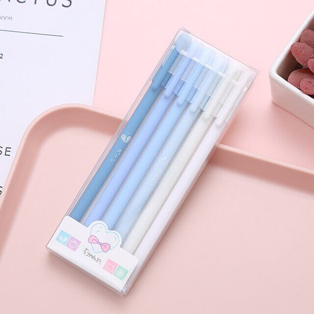 4-Pack: Morandi Color Gel Pen Kawaii Office School Student Stationery Supplies Outlet Websites