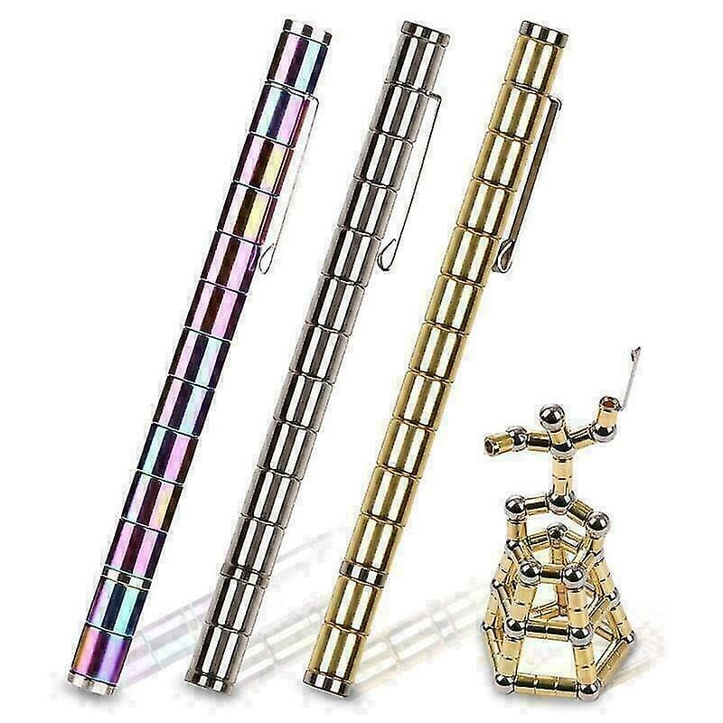 2-Pack: Decompression Magnet Metal Pen Get Authentic Sale Online