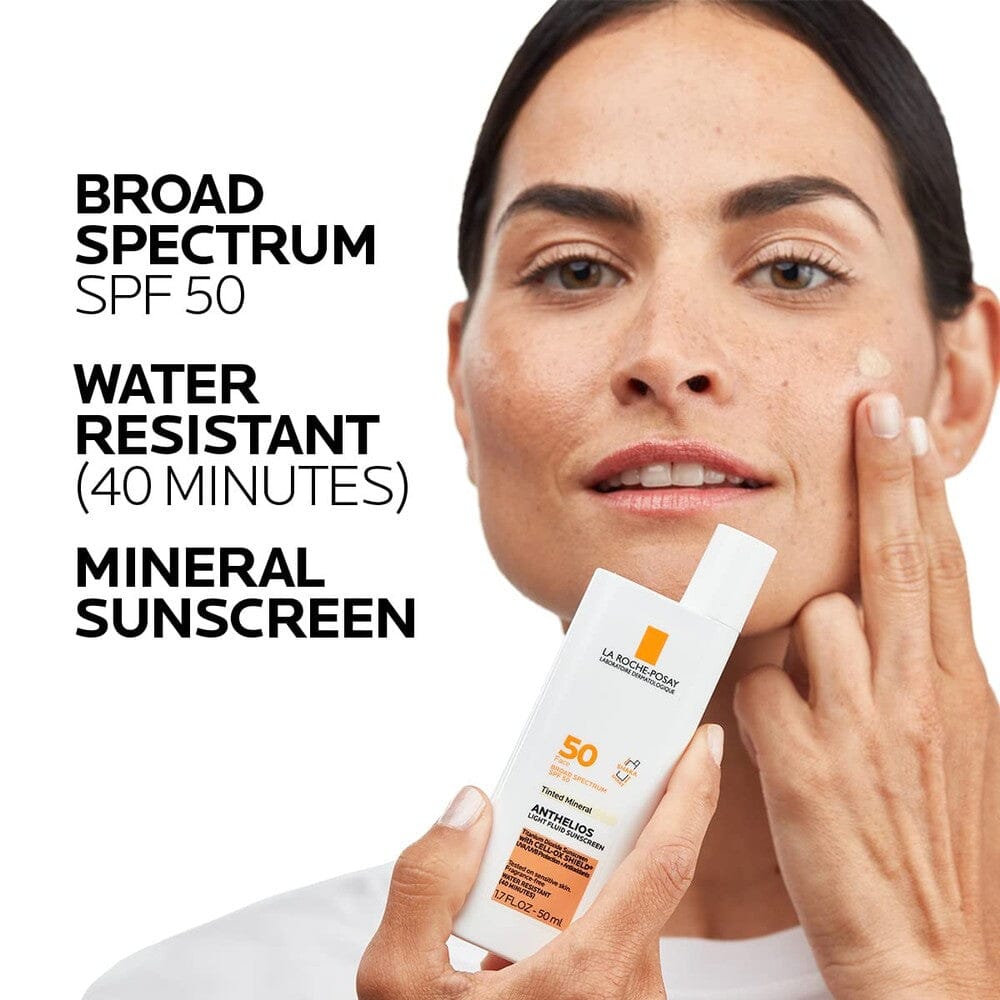 La Roche Posay Anthelios Tinted Mineral Sunscreen- 1.7 Ounces 100% Authentic