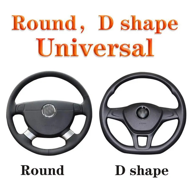 Bling Soft Leather Car Steering Wheel Cover Non-Slip Heat And Cold Protector Cheap Sale 100% Original