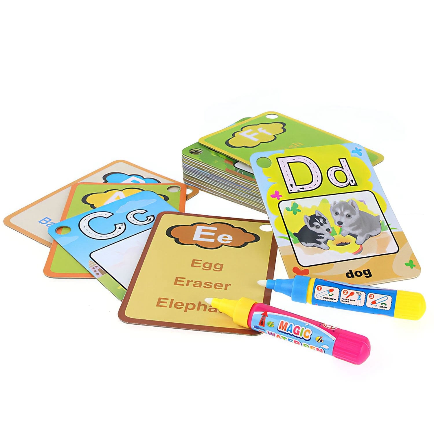 Alphabet Water Coloring Cards with 2 Magic Water Pens Buy Cheap Manchester Great Sale