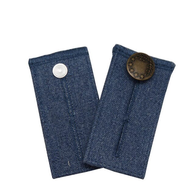 4-Piece: Jeans Elastic Waistband Button Extender Belt Free Shipping Hot Sale