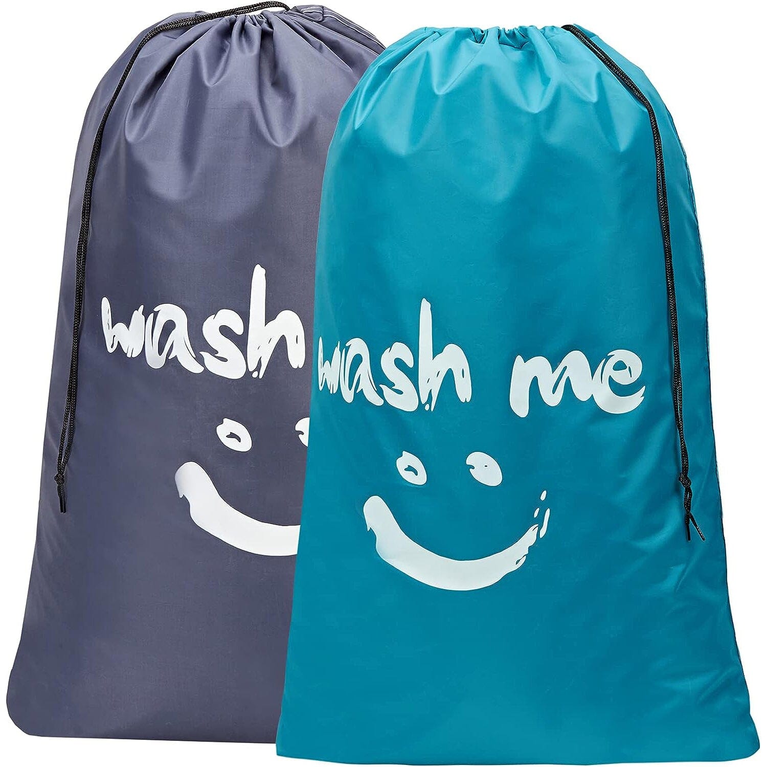 2-Pack: Wash Me Travel Laundry Bag, Machine Washable Dirty Clothes Organizer Discount Eastbay