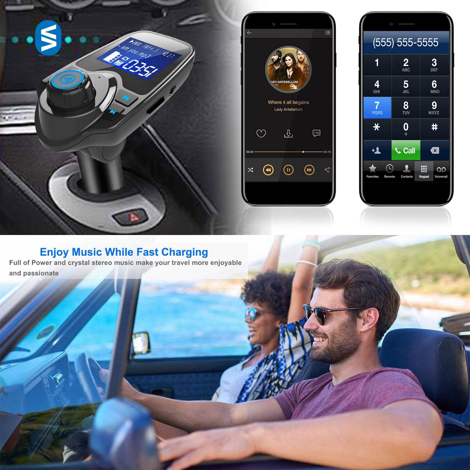 iMounTek Car Wireless FM Transmitter Best Wholesale Cheap Pice