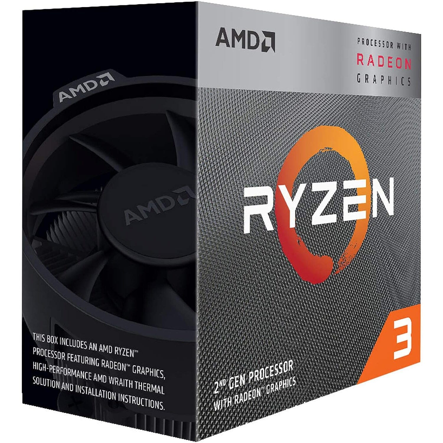 AMD Ryzen 3 3200G 4-Core Unlocked Desktop Processor with Radeon Graphics  (Refurbished) Quality Free Shipping Low Pice