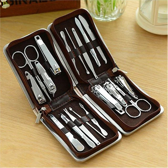 9-Pieces Set: Carbon Steel Nail Clippers Set Cheap Sale Brand New Unisex