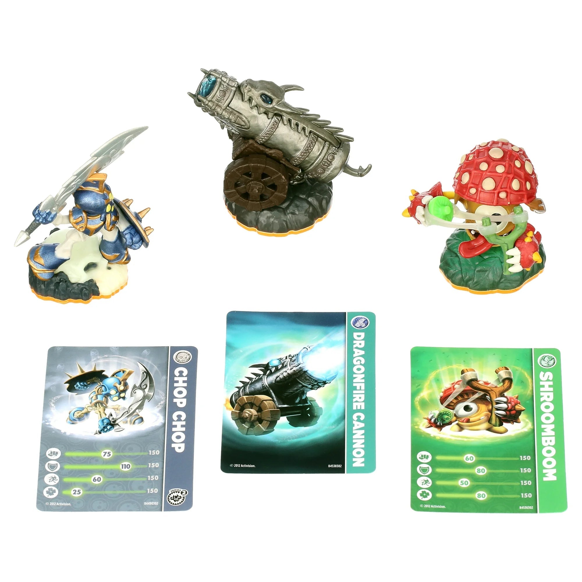 Skylanders Giants: Battle Pack #1 (Chop Chop, Dragonfire Cannon, Shroomboom - Universal) Top Quality Online