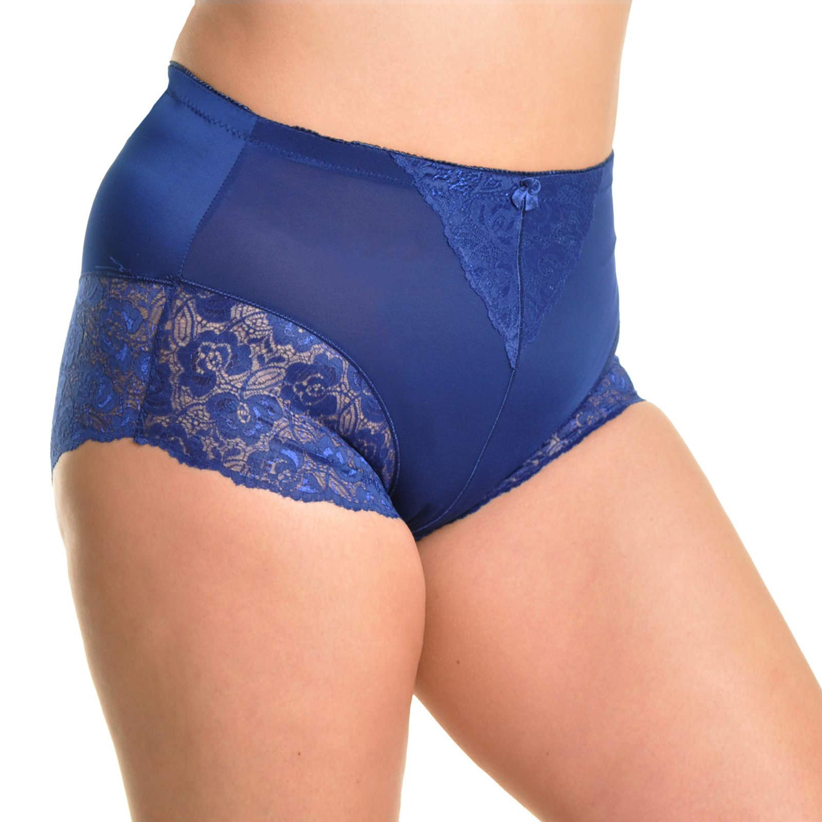 6-Pack: ToBeInStyle Women's High Rise Lace Leg Briefs Best Sale Cheap Online