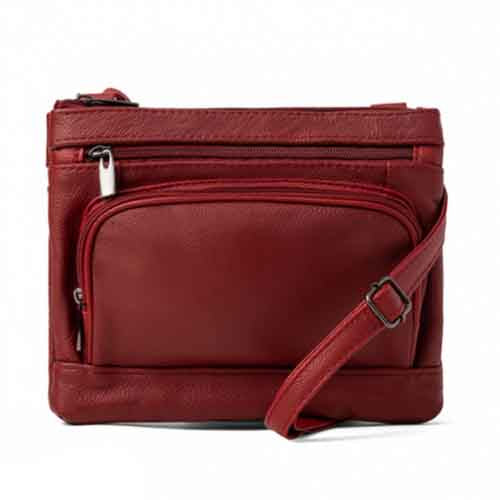 Super Soft Leather Wide Crossbody Bag Cheapest Pice Cheap Online