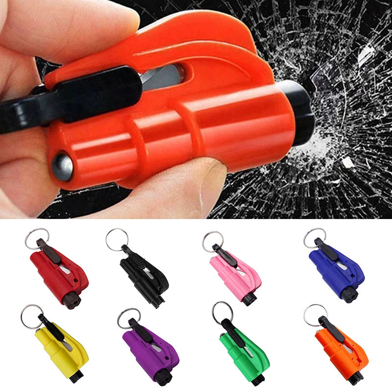 2-Pack: 2-in-1 Emergency Car Escape Tool: Safety Belt Cutter, Metal Safety Hammer & Window Breaker Clearance Get Authentic