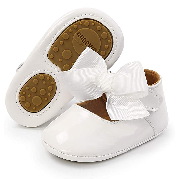 Baby Girls Flats with Bownot Comfortable