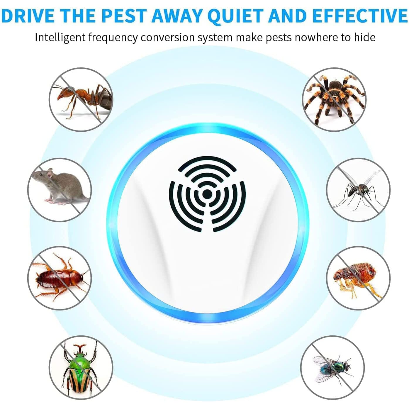 6-Pack: Electronic Pest Repellent Plug in Indoor Pest Control Cheap Sale Discounts