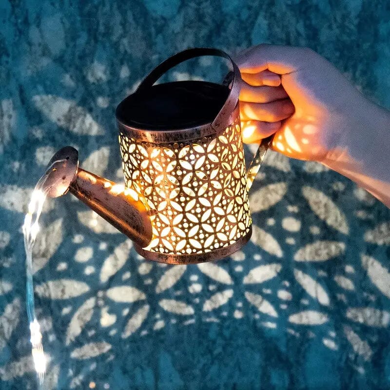 Waterproof Copper Solar Watering Can Light Sale Browse