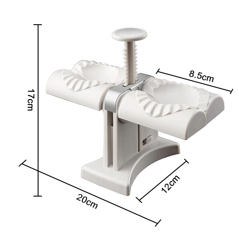 Quick Double Dumpling Maker With Credit Card Free Shipping