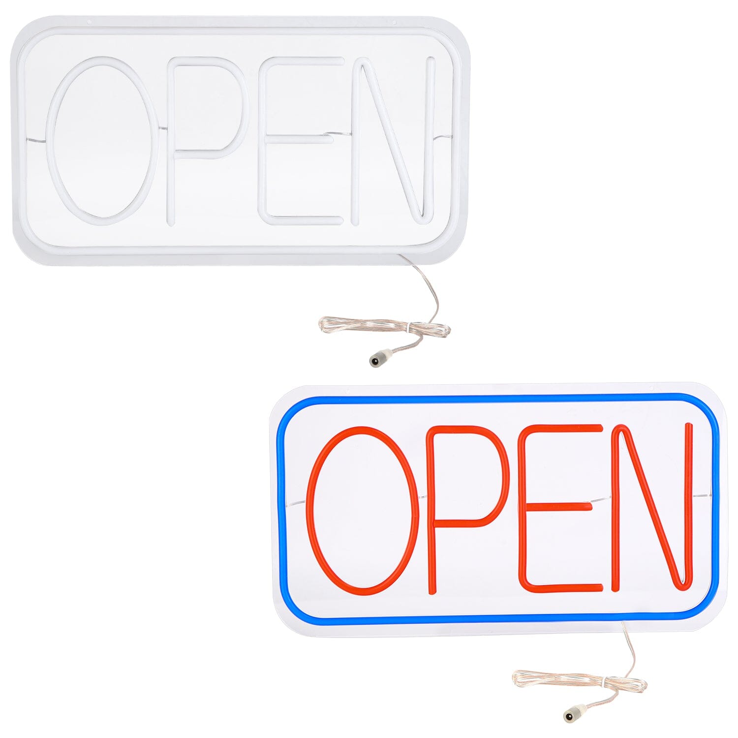 LED Open Sign Advertisement Board with 11 Levels Adjustable Brightness Clearance Footaction