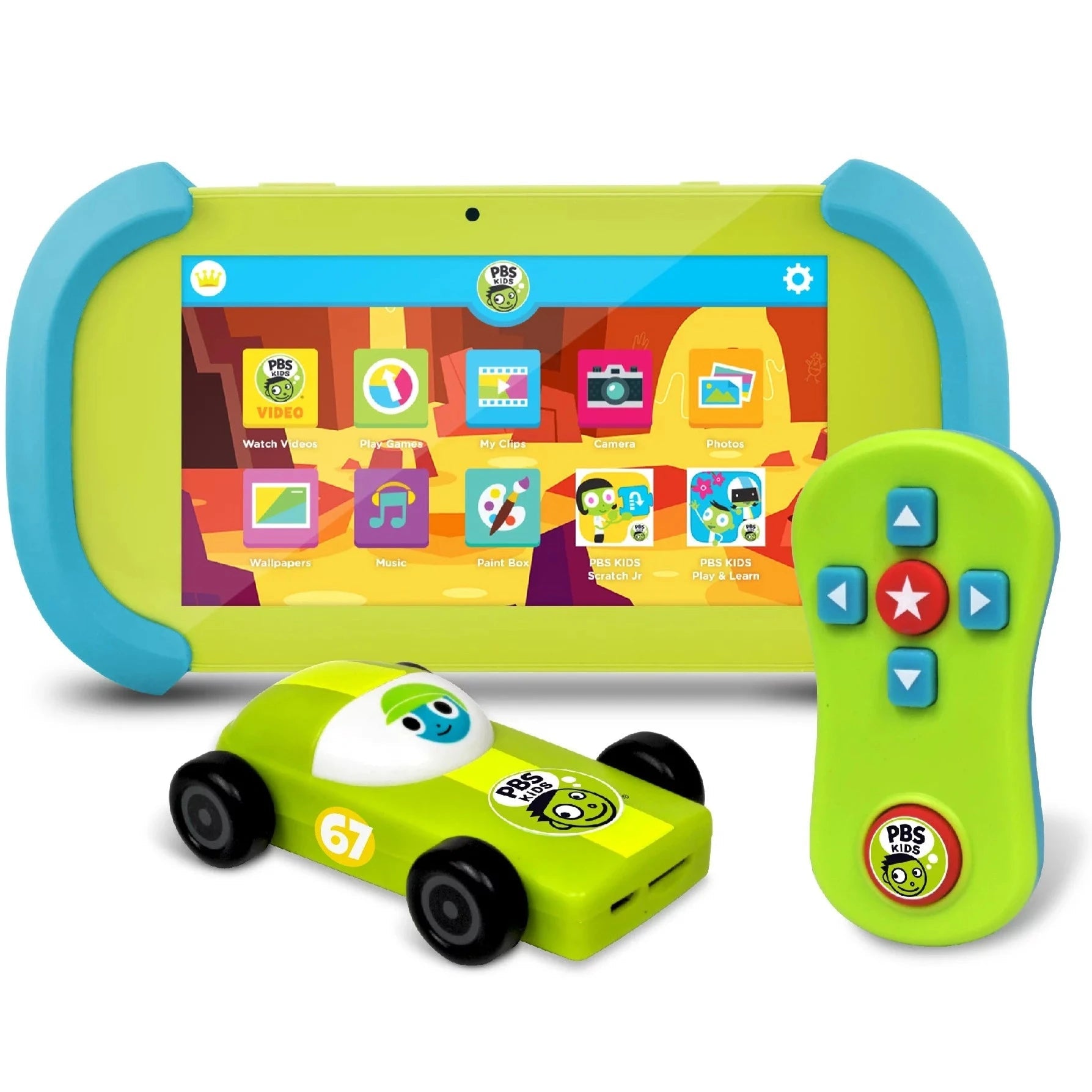 PBS Kids Playtime Pad Kid-Safe Tablet +PBS KIDS TV Stick Plug & Play (Green) Outlet Best Place