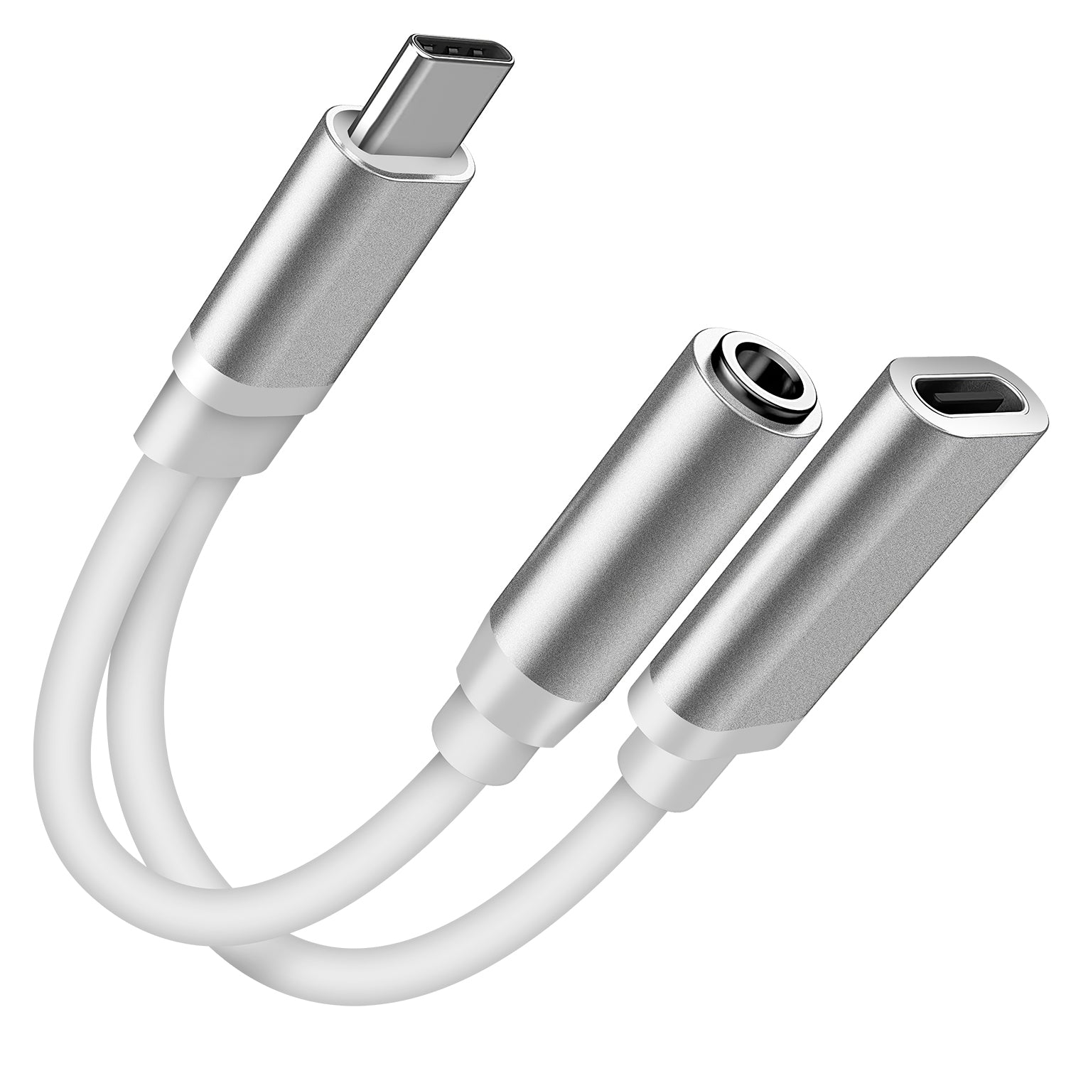 USB Type C to 3.5MM Aux Audio Charging Adapter For Cheap Online