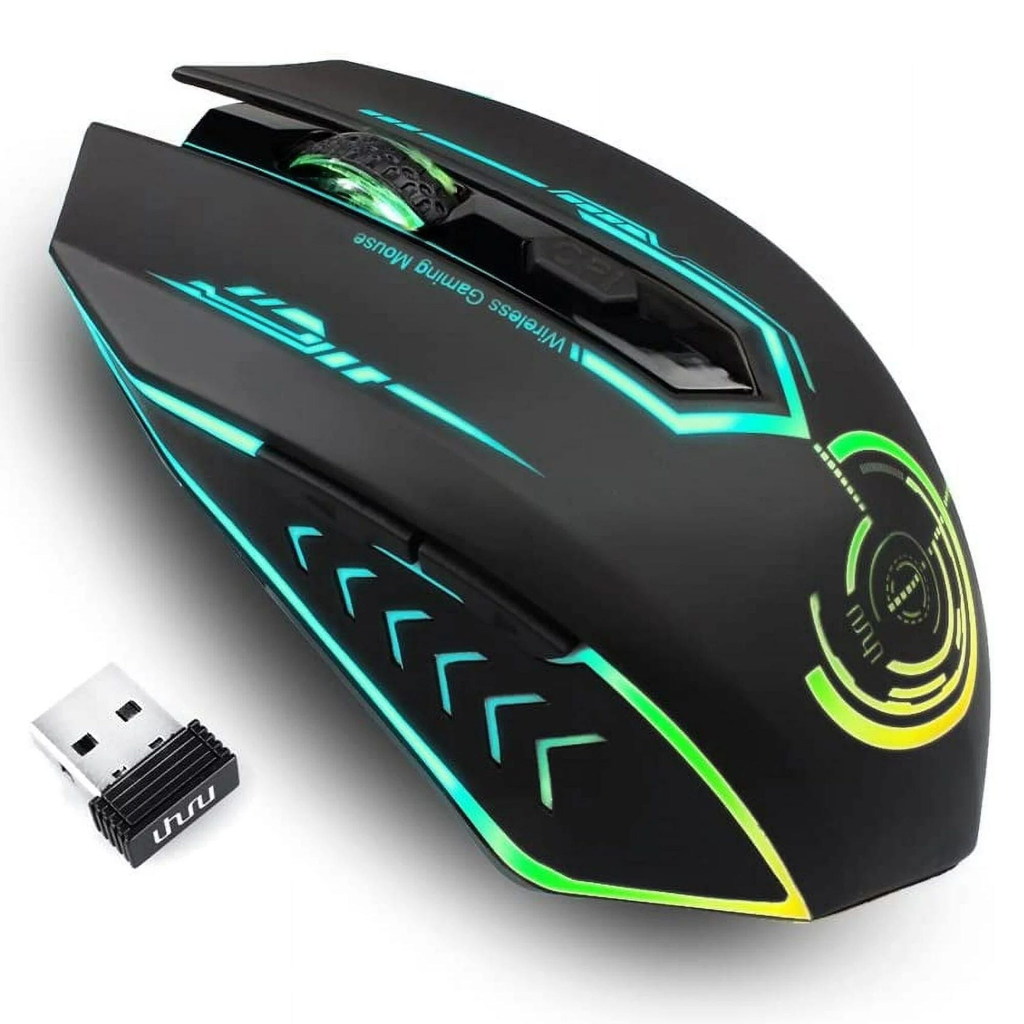 Wireless Gaming Mouse up to 10000 DPI, UHURU Rechargeable USB PC Computer Mouse Official Online