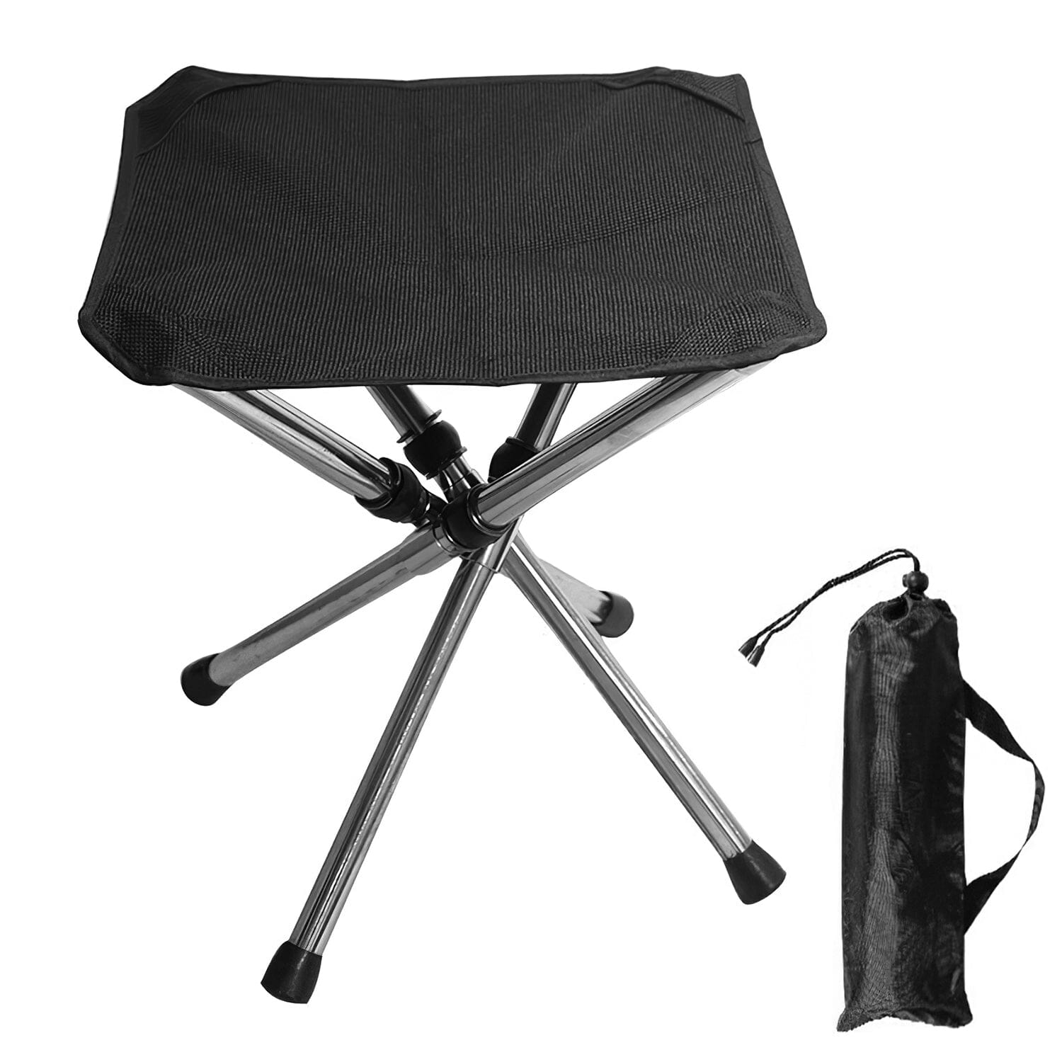 Retractable Portable Folding Chair Easy Set Up Backpacking Stool Sale Original