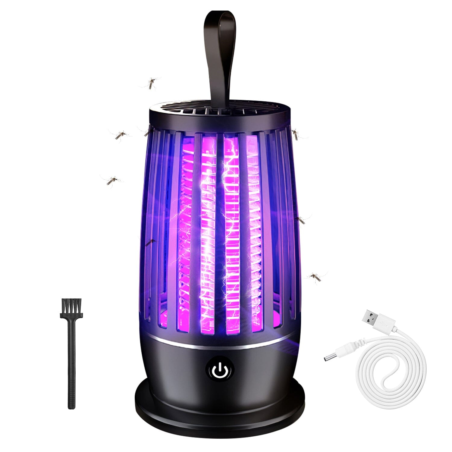 Killer Lamp Bug Zapper with Night Light Strap Mosquito Catcher Outlet Best Place