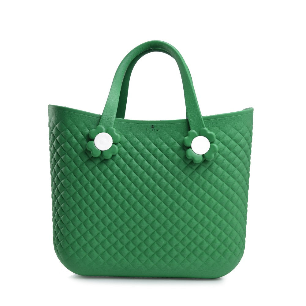 Lior Rubber Textured Large Tote Bag Sale Finishline