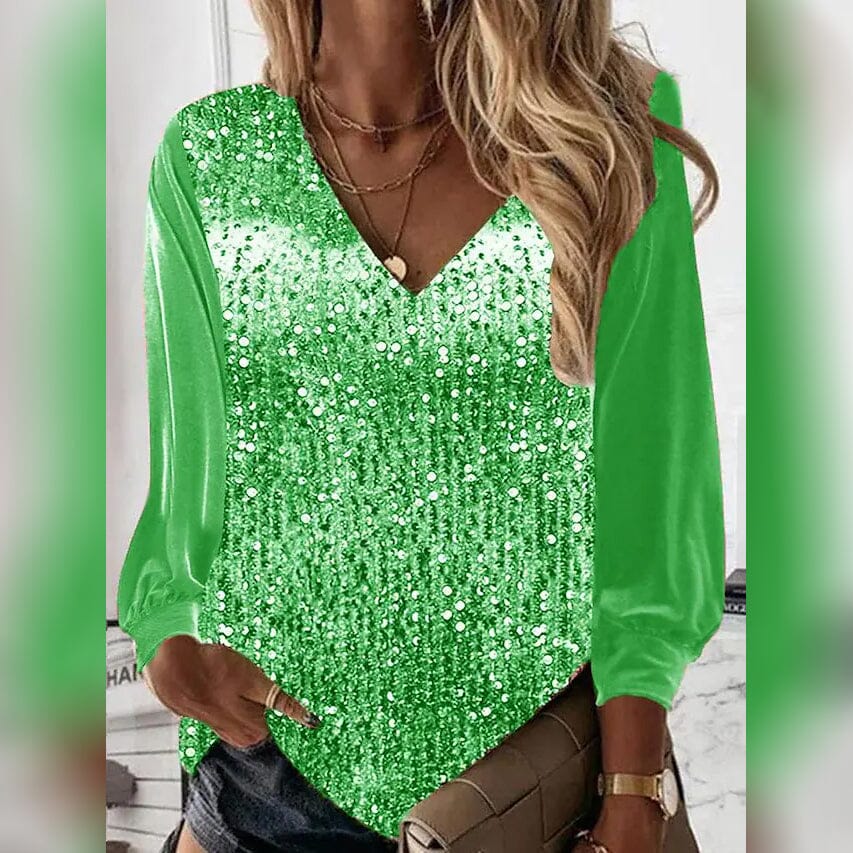 Women's Blouse Shirt Long Sleeve Fashion Style For Sale