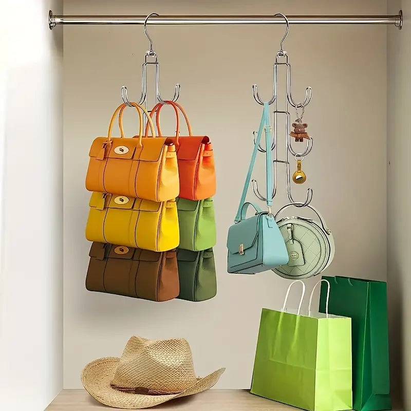 Rotatable Metal Purse Hanger Organizer Discount Latest
